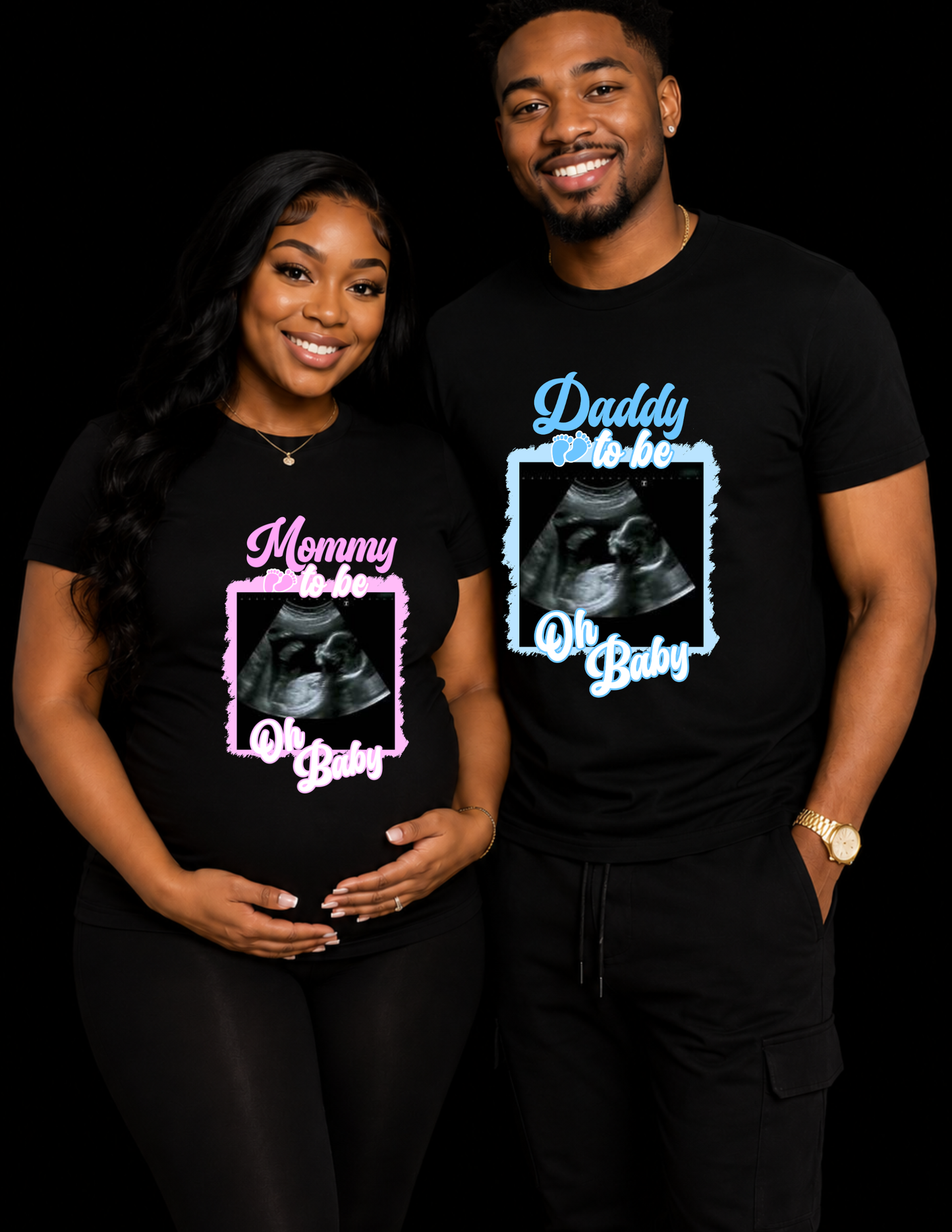 Ultrasound Mommy & Daddy Shirt