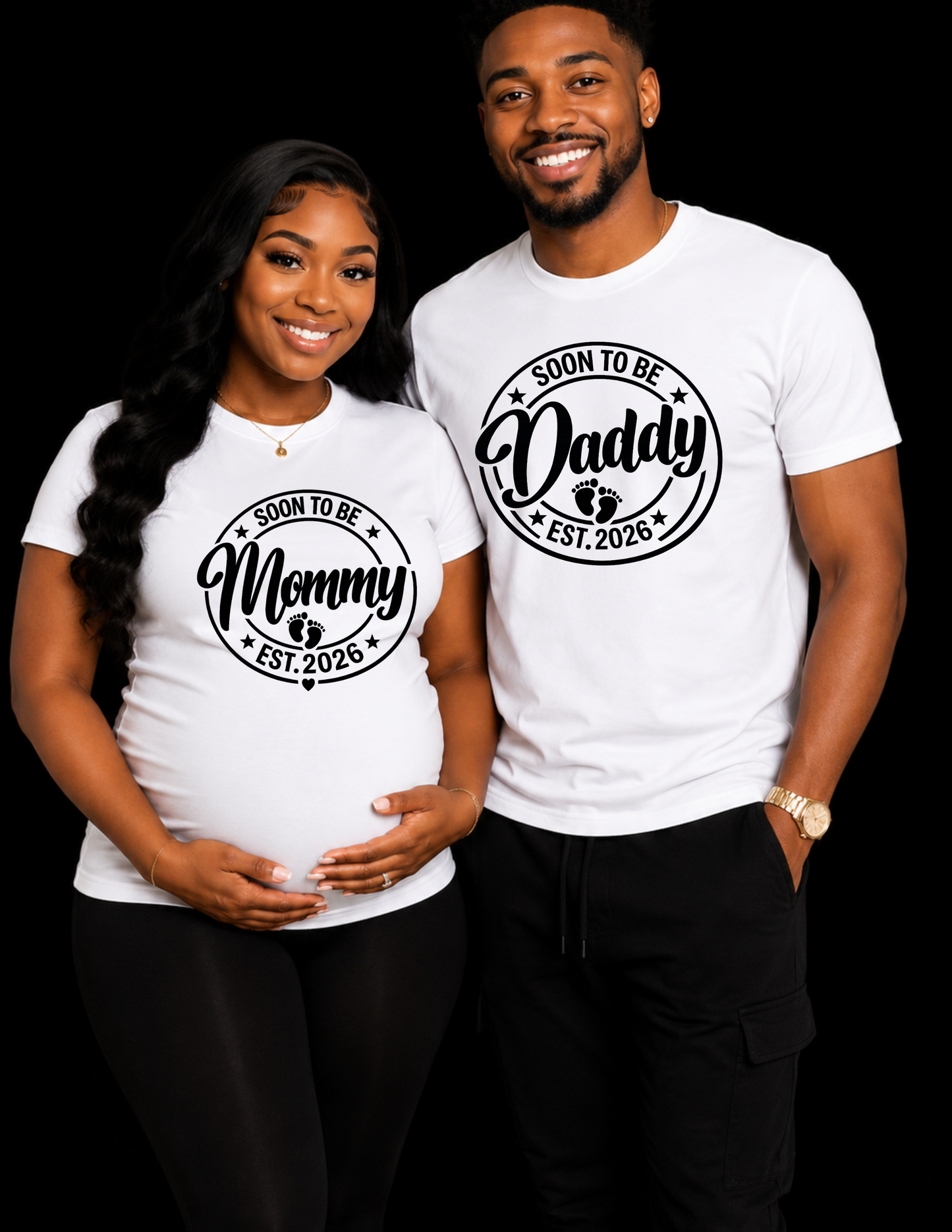 Soon To Be Mommy & Daddy Shirt